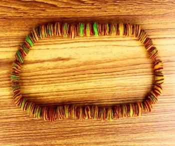 Textile Necklace